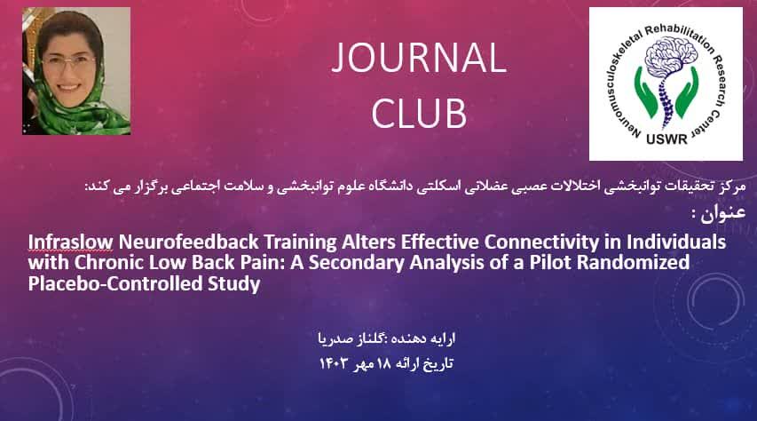 Infraslow Neurofeedback Training Alters Effective Connectivity in Individuals with Chronic Low Back Pain: A Secondary Analysis of a Pilot Randomized Placebo-Controlled Study